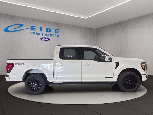 2026 White Metallic Ford F-150 Lariat Black Appearance 4X4 Truck