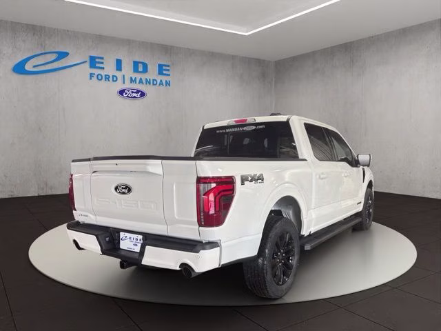 2026 White Metallic Ford F-150 Lariat Black Appearance 4X4 Truck