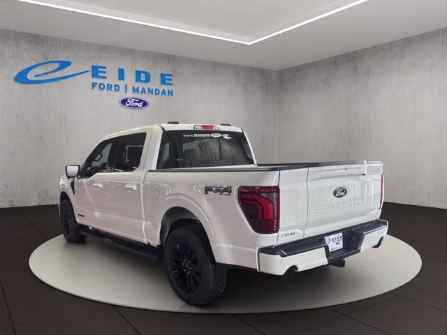 2026 White Metallic Ford F-150 Lariat Black Appearance 4X4 Truck