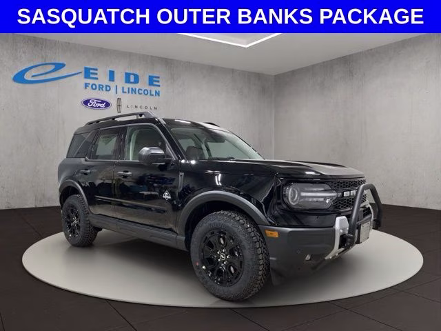 2026 Shadow Black Ford Bronco Sport Outer Banks 4X4 SUV