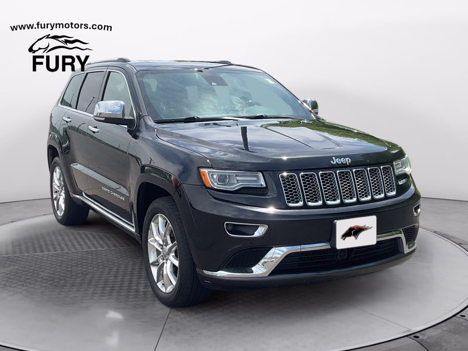 2015 Brilliant Black Crystal Pearlcoat Jeep Grand Cherokee Summit 4X4 SUV