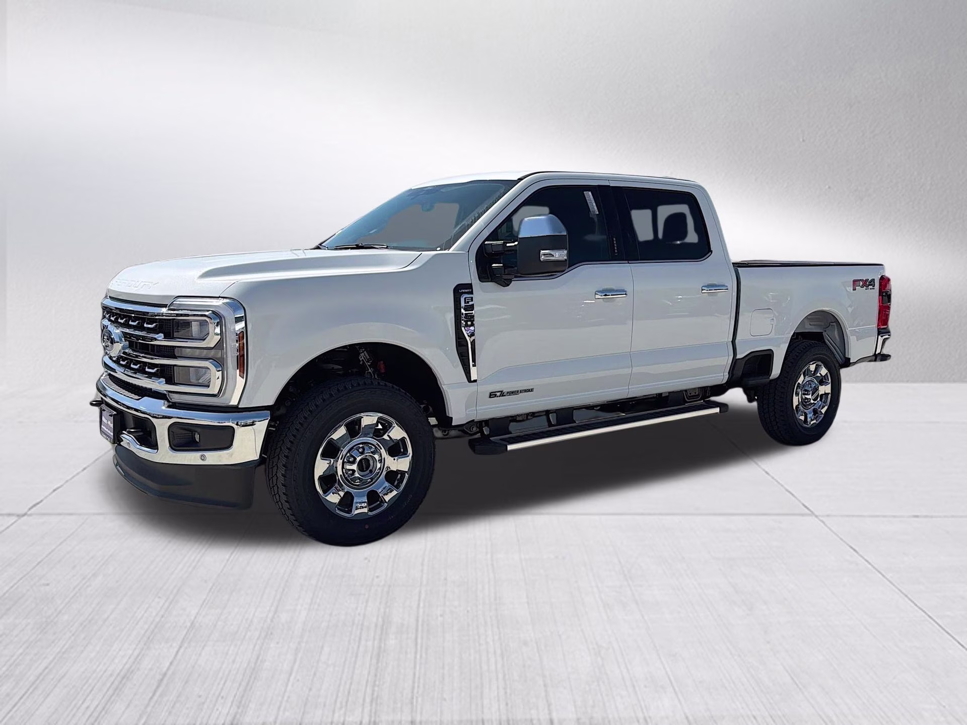 2026 Star White Metallic Tri-Coat Ford Super Duty F-250 SRW Lariat 4X4 Truck