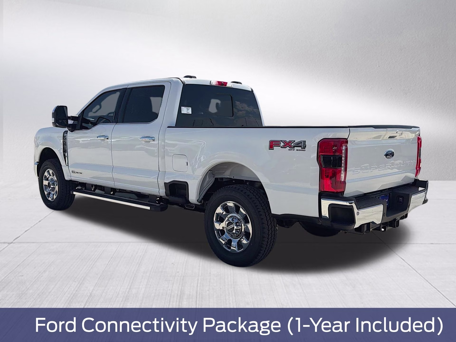2026 Star White Metallic Tri-Coat Ford Super Duty F-250 SRW Lariat 4X4 Truck