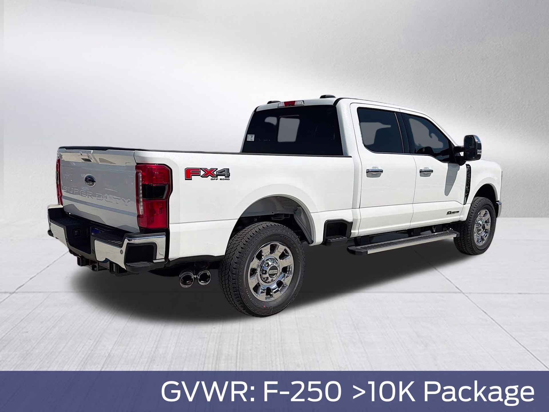 2026 Star White Metallic Tri-Coat Ford Super Duty F-250 SRW Lariat 4X4 Truck