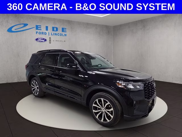 2026 Agate Black Metallic Ford Explorer ST-Line 4X4 SUV