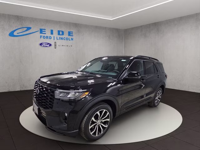 2026 Agate Black Metallic Ford Explorer ST-Line 4X4 SUV