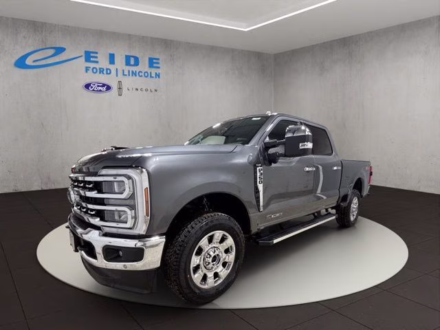 2026 Carbonized Gray Metallic Ford Super Duty F-350 SRW Lariat Chrome 4X4 Truck