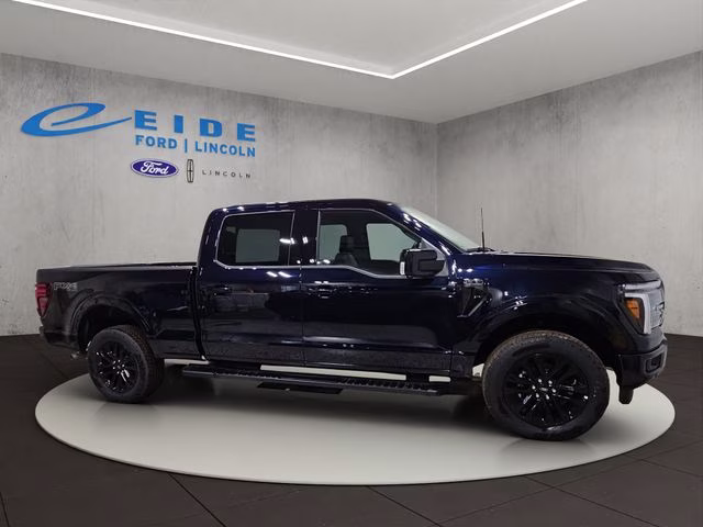 2026 Agate Black Metallic Ford F-150 Lariat Black Appearance 4X4 Truck