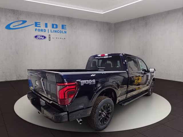2026 Agate Black Metallic Ford F-150 Lariat Black Appearance 4X4 Truck