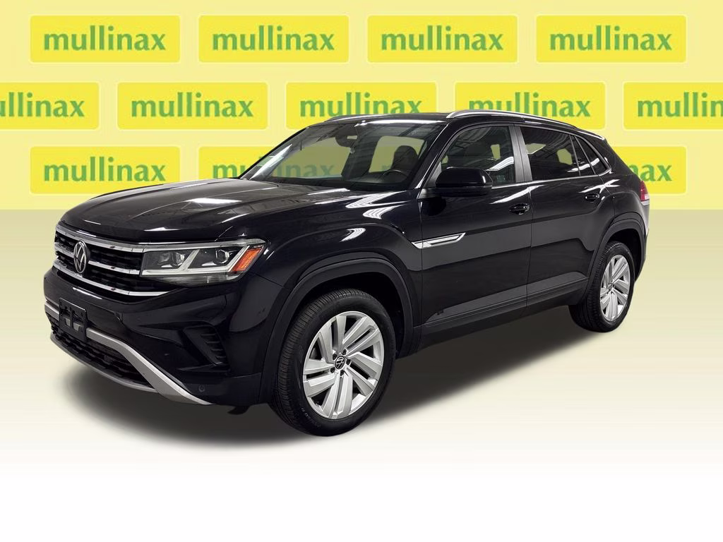 2020 Deep Black Volkswagen Atlas Cross Sport 3.6L V6 SE w/Technology AWD SUV