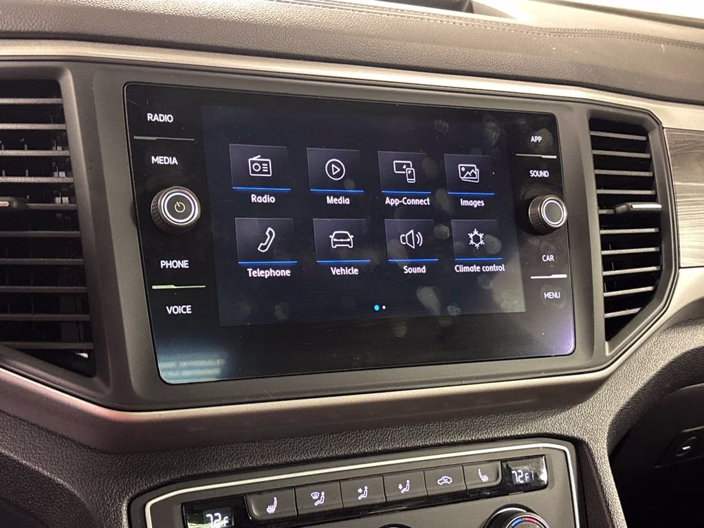 2020 Deep Black Volkswagen Atlas Cross Sport 3.6L V6 SE w/Technology AWD SUV