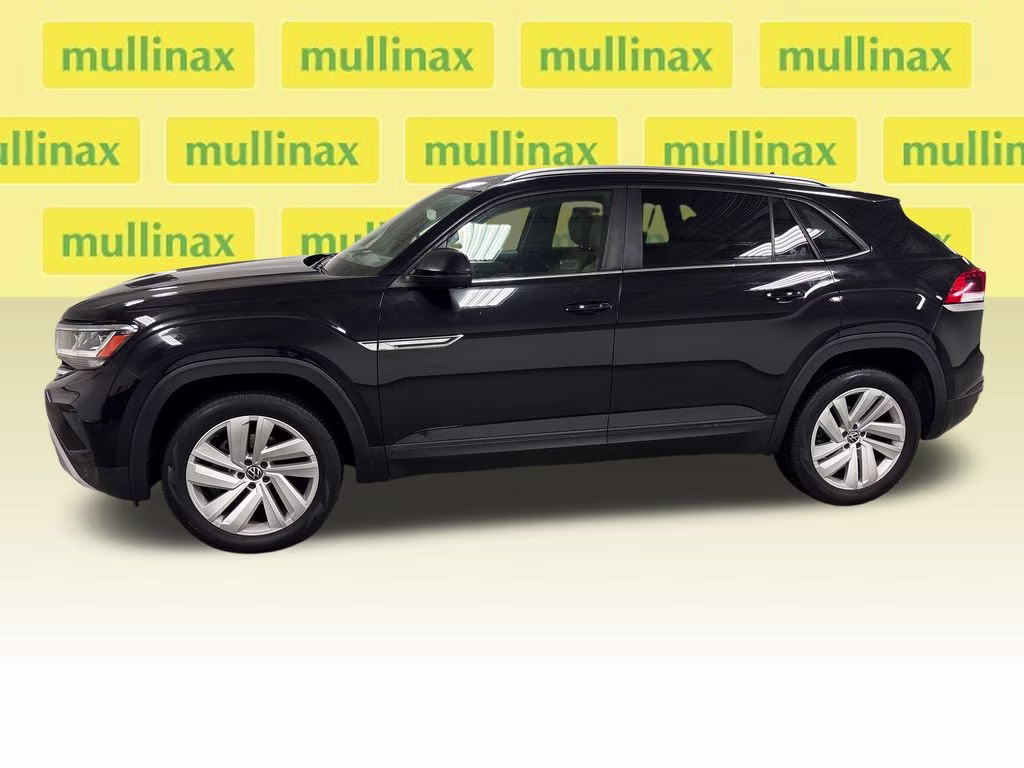 2020 Deep Black Volkswagen Atlas Cross Sport 3.6L V6 SE w/Technology AWD SUV