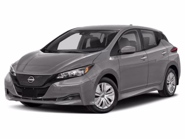 2024 Gun Metallic Nissan LEAF S FWD Hatchback