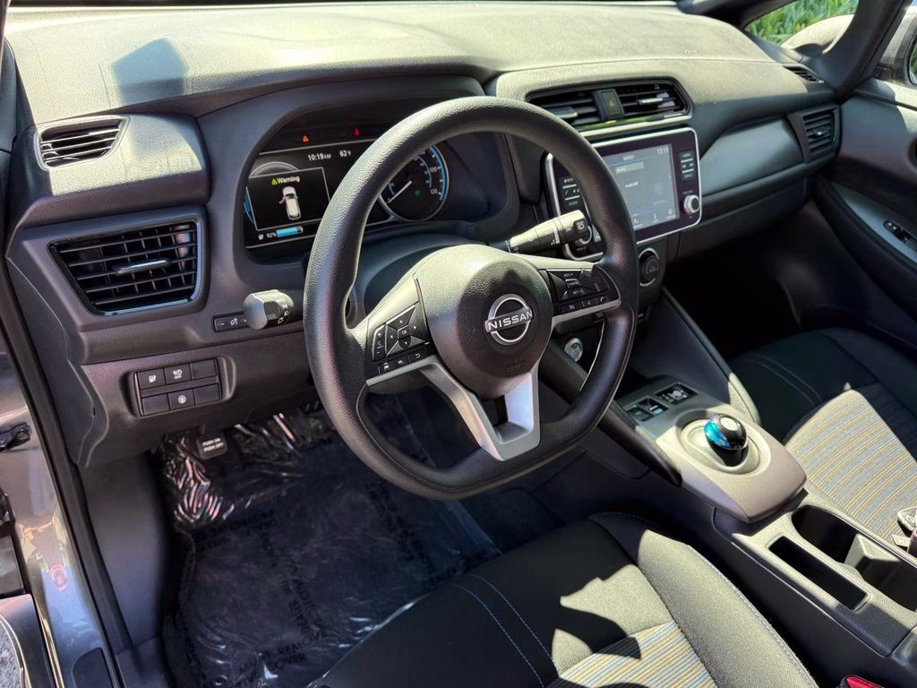 2024 Gun Metallic Nissan LEAF S FWD Hatchback