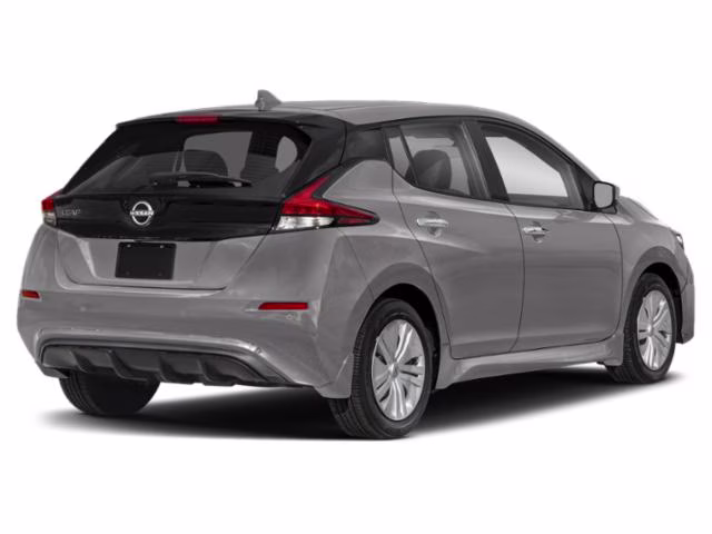 2024 Gun Metallic Nissan LEAF S FWD Hatchback