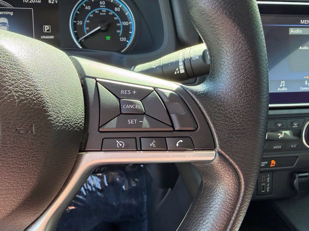 2024 Gun Metallic Nissan LEAF S FWD Hatchback