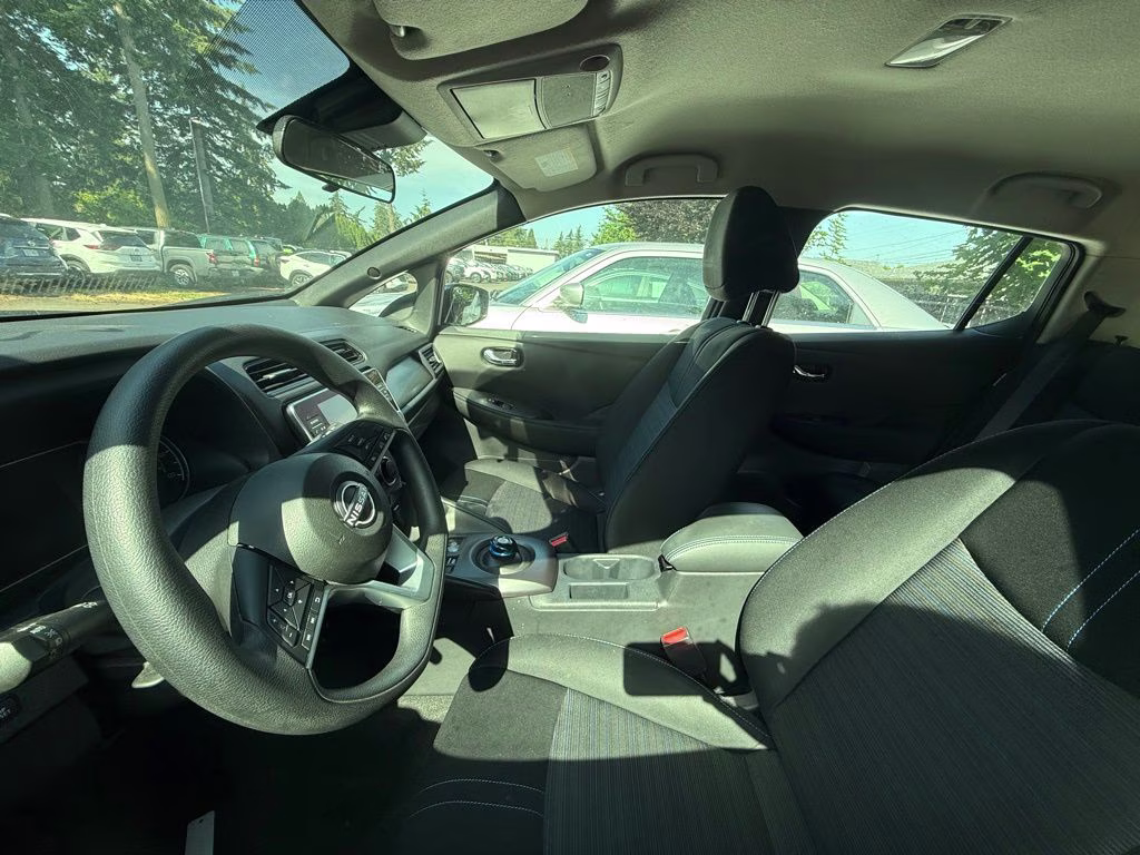 2024 Gun Metallic Nissan LEAF S FWD Hatchback