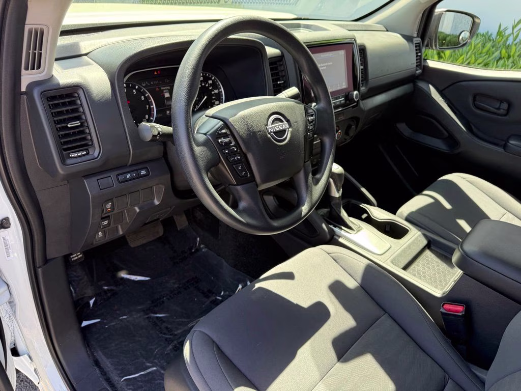 2023 Glacier White Nissan Frontier S RWD Truck
