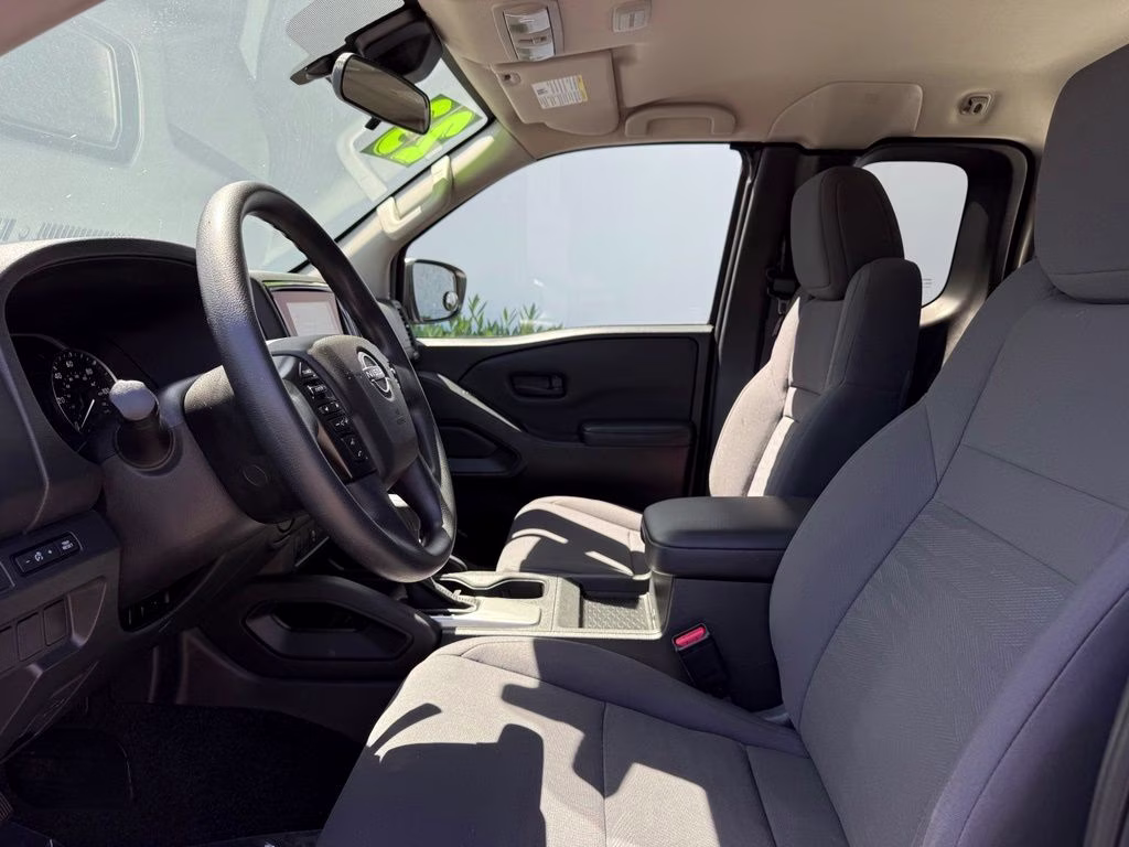 2023 Glacier White Nissan Frontier S RWD Truck