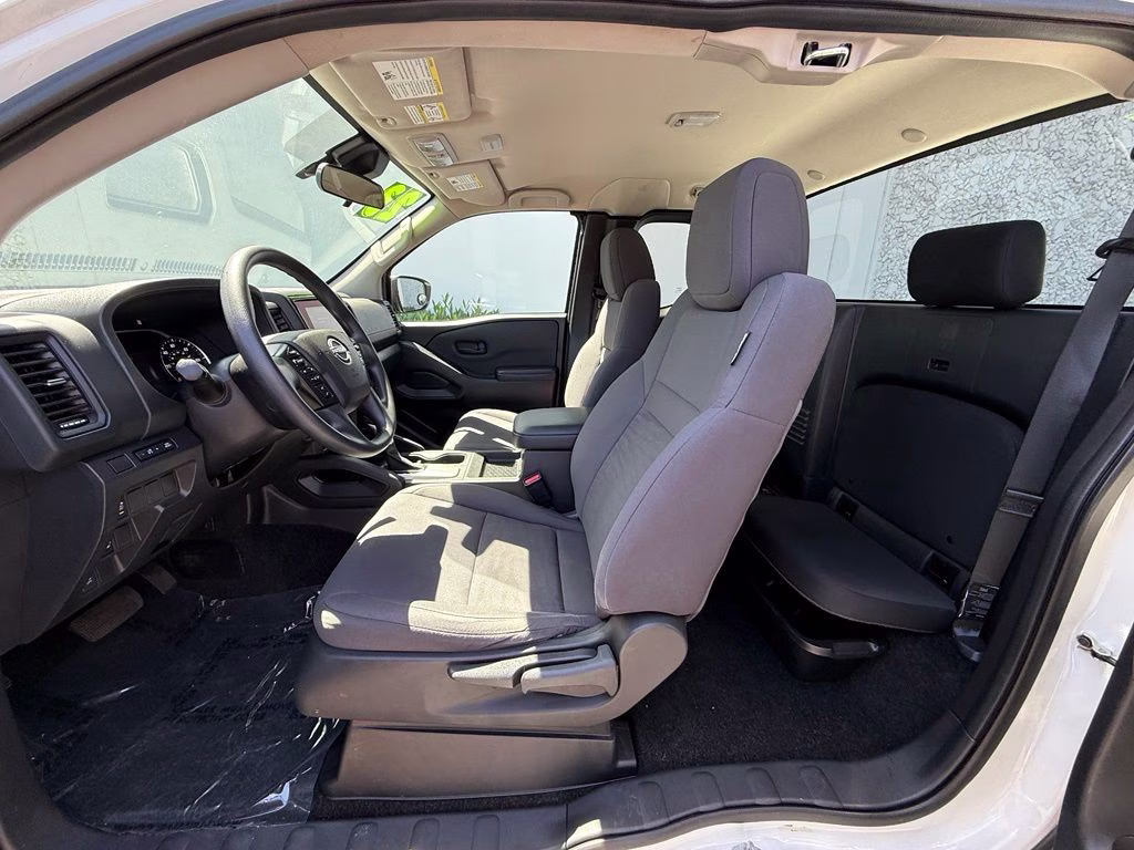 2023 Glacier White Nissan Frontier S RWD Truck