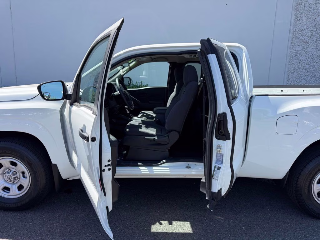 2023 Glacier White Nissan Frontier S RWD Truck