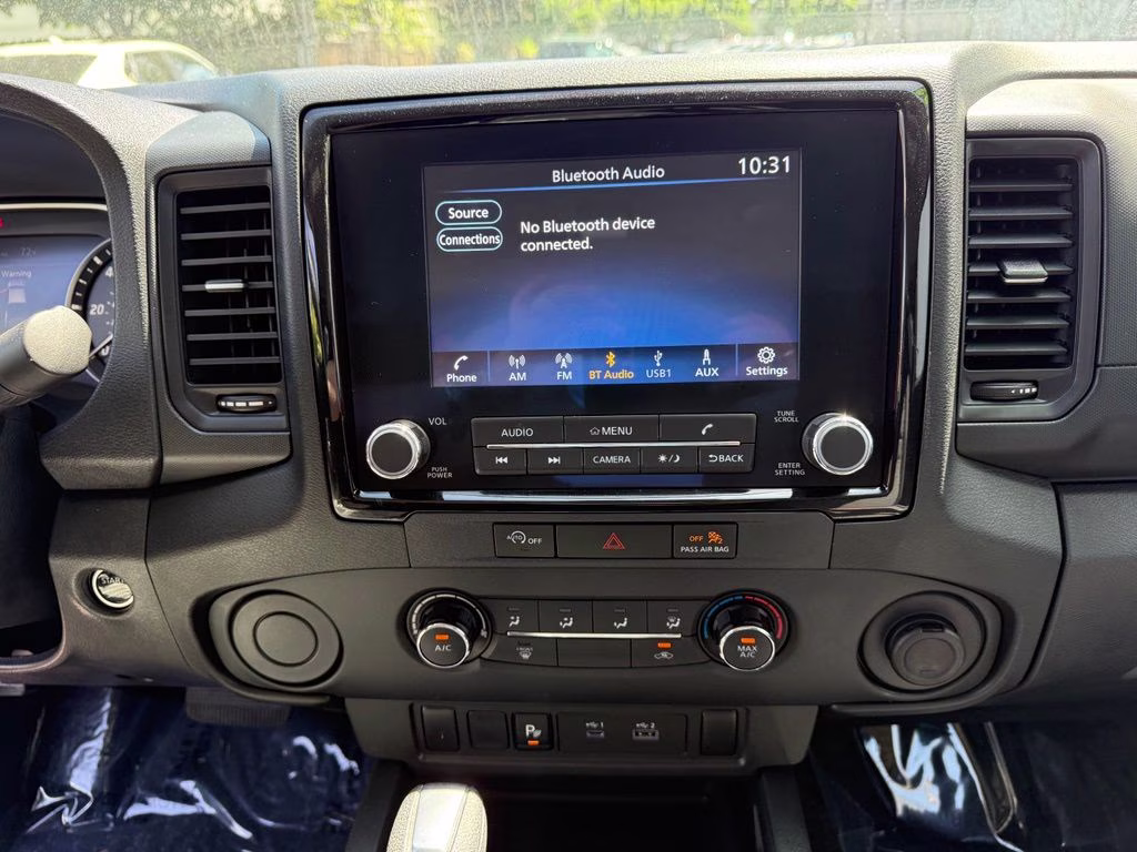 2023 Glacier White Nissan Frontier S RWD Truck