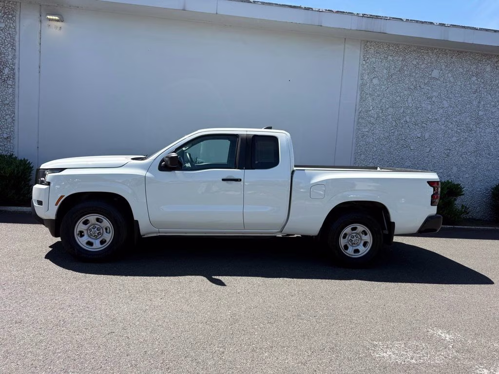 2023 Glacier White Nissan Frontier S RWD Truck