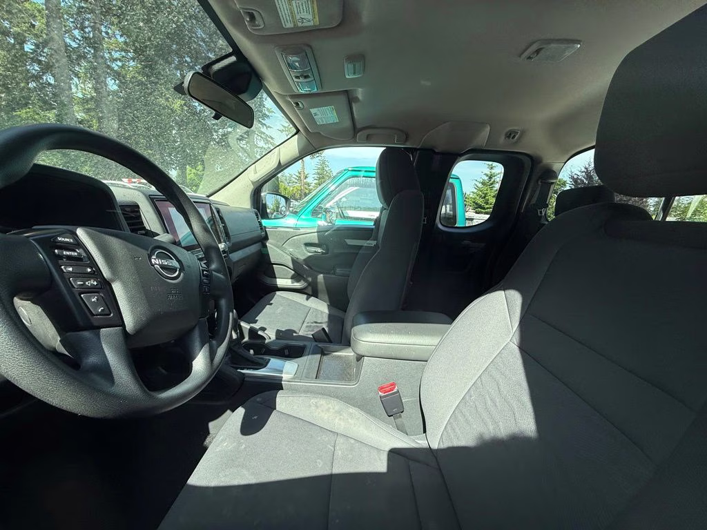 2023 Glacier White Nissan Frontier S RWD Truck