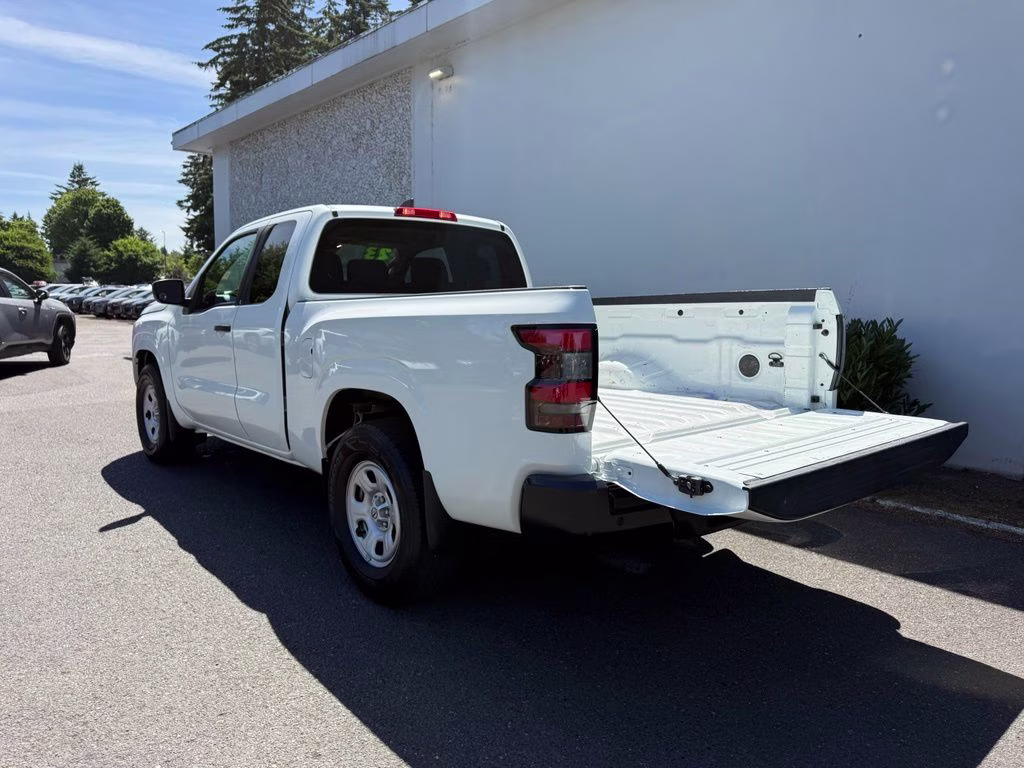 2023 Glacier White Nissan Frontier S RWD Truck