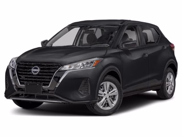 2024 Super Black Nissan Kicks S FWD SUV
