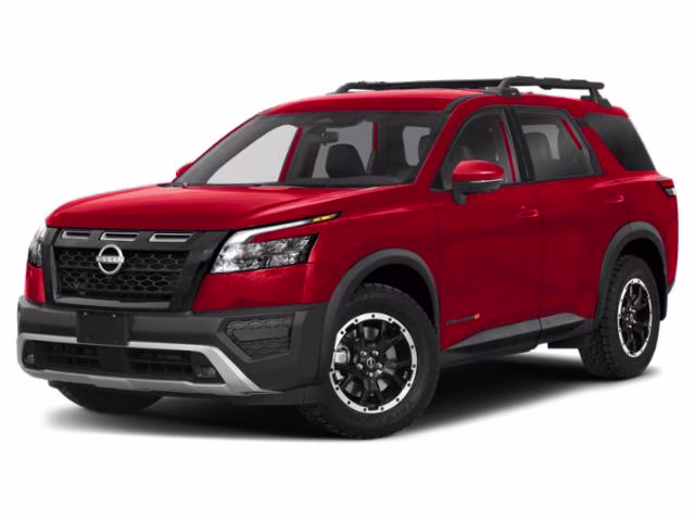 2023 Scarlet Ember Tintcoat Nissan Pathfinder Rock Creek 4X4 SUV