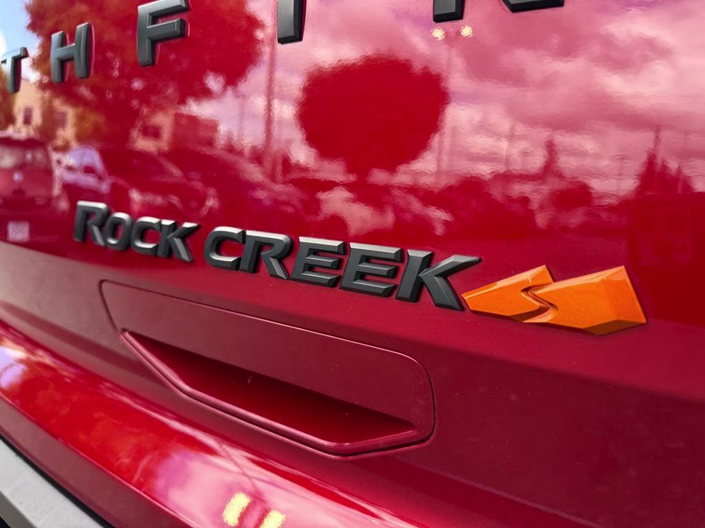2023 Scarlet Ember Tintcoat Nissan Pathfinder Rock Creek 4X4 SUV