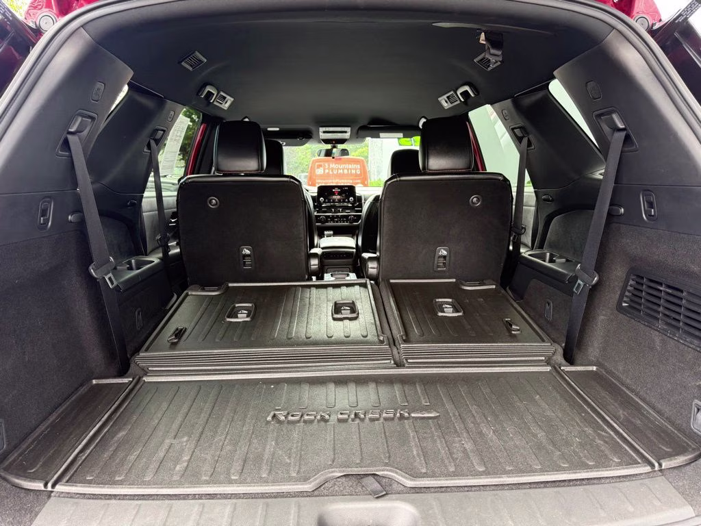 2023 Scarlet Ember Tintcoat Nissan Pathfinder Rock Creek 4X4 SUV