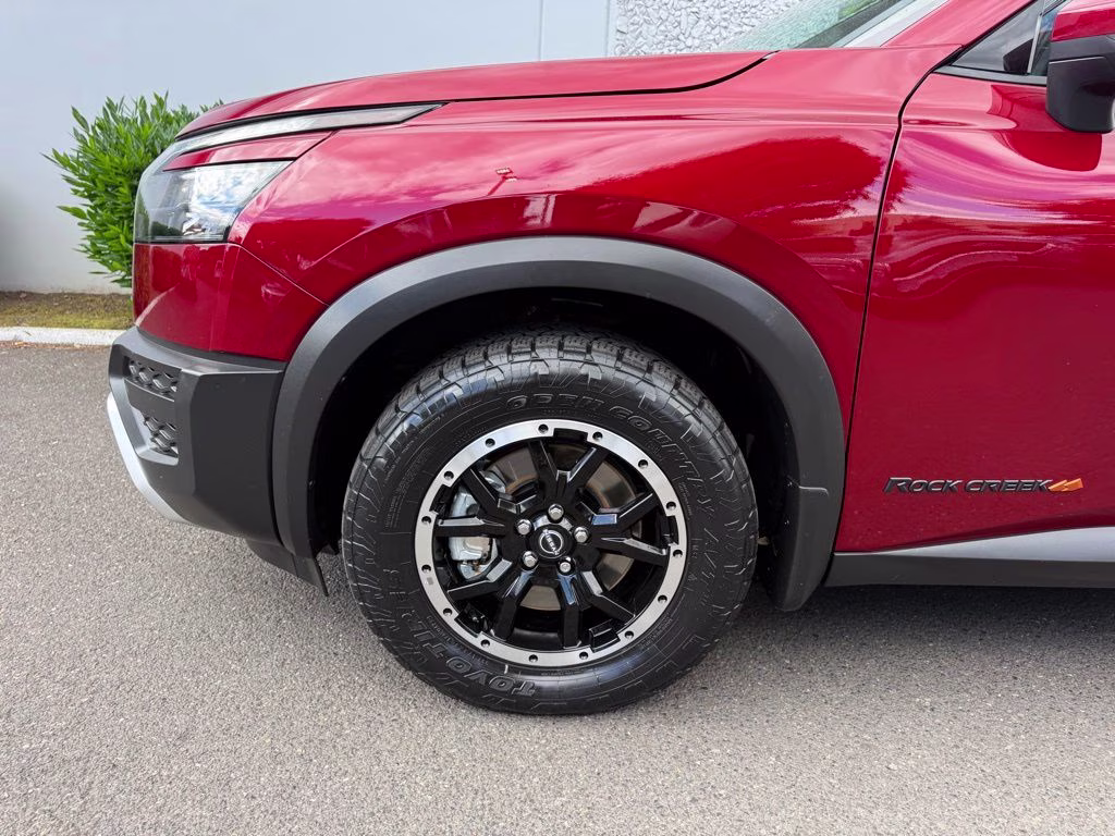 2023 Scarlet Ember Tintcoat Nissan Pathfinder Rock Creek 4X4 SUV