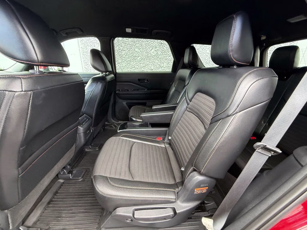 2023 Scarlet Ember Tintcoat Nissan Pathfinder Rock Creek 4X4 SUV