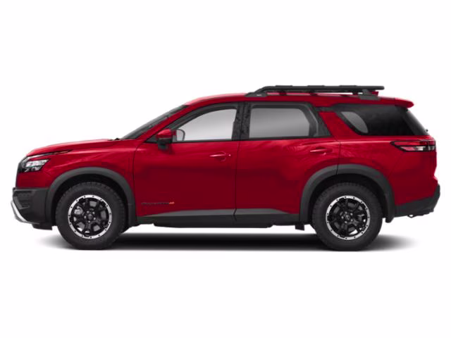 2023 Scarlet Ember Tintcoat Nissan Pathfinder Rock Creek 4X4 SUV
