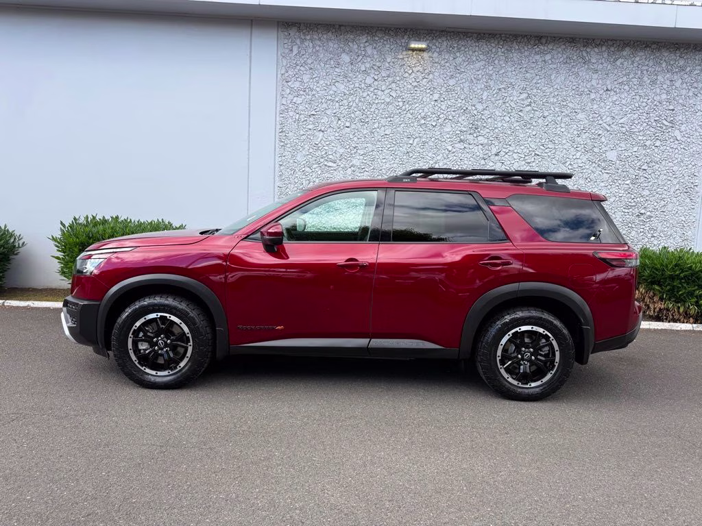 2023 Scarlet Ember Tintcoat Nissan Pathfinder Rock Creek 4X4 SUV