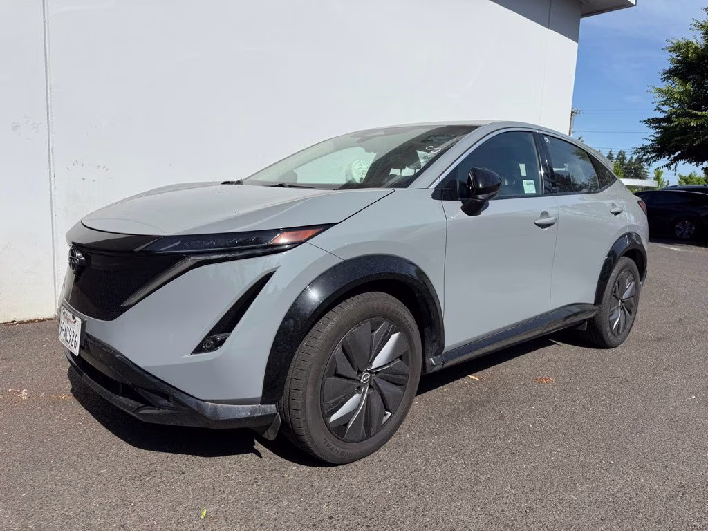 2024 Boulder Gray Pearl Nissan ARIYA EVOLVE+ FWD SUV