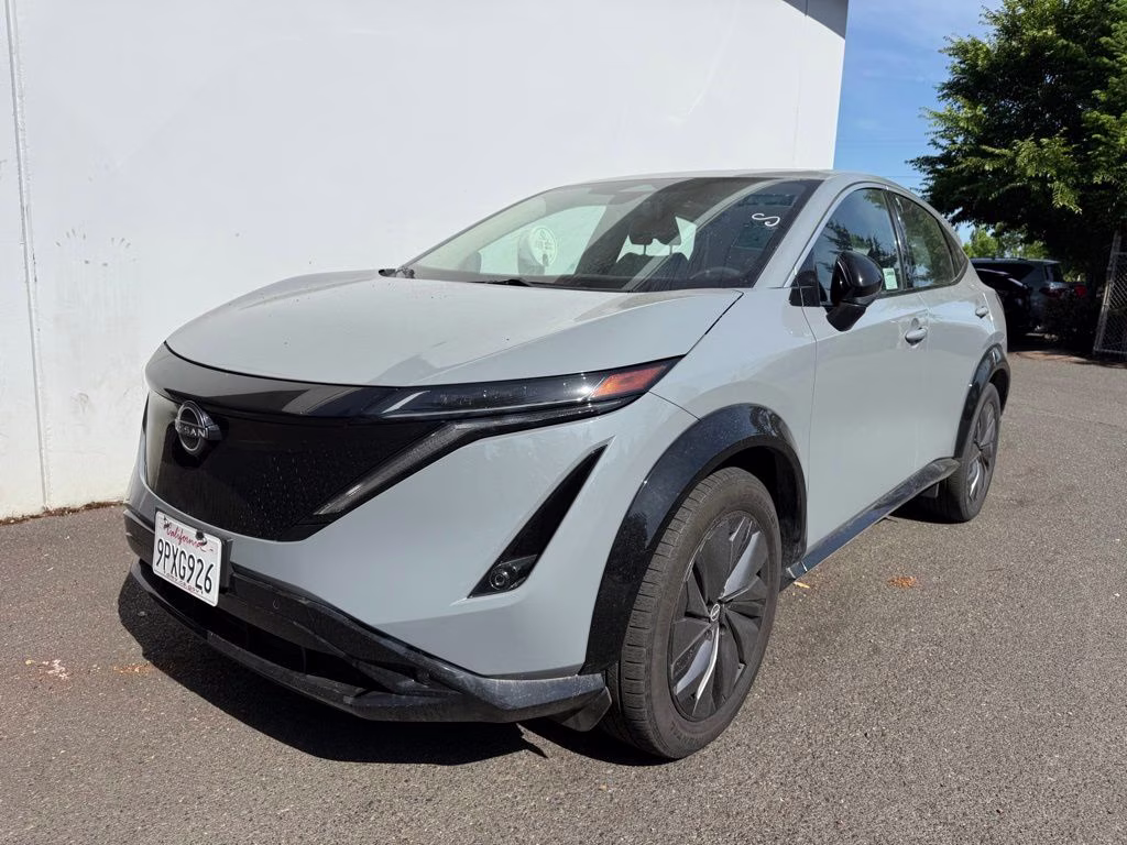 2024 Boulder Gray Pearl Nissan ARIYA EVOLVE+ FWD SUV