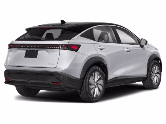 2023 Brilliant Silver Metallic/Black Diamond Pearl Nissan ARIYA ENGAGE+ e-4ORCE AWD SUV