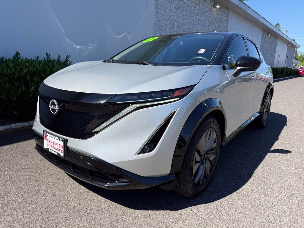 Used 2023 Nissan Ariya Engage+ with VIN JN1DF0BB0PM708012 for sale in Portland, OR