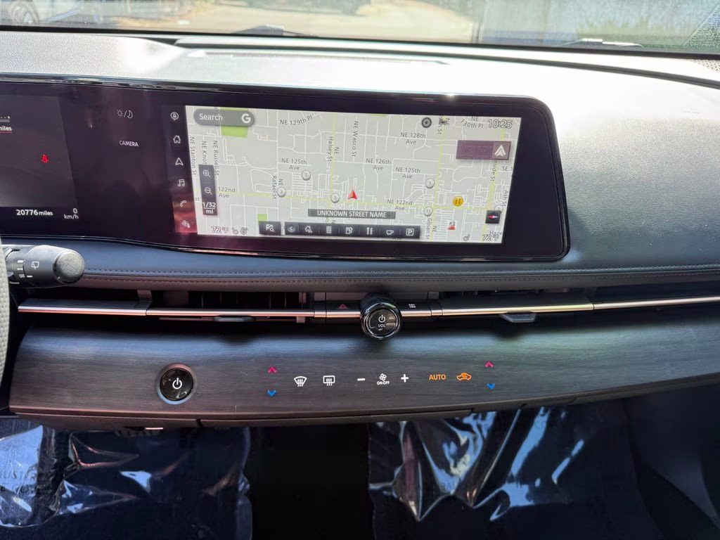 2023 Brilliant Silver Metallic/Black Diamond Pearl Nissan ARIYA ENGAGE+ e-4ORCE AWD SUV