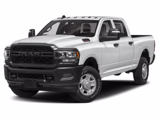 2024 Bright White Clearcoat Ram 3500 Tradesman 4X4 Truck