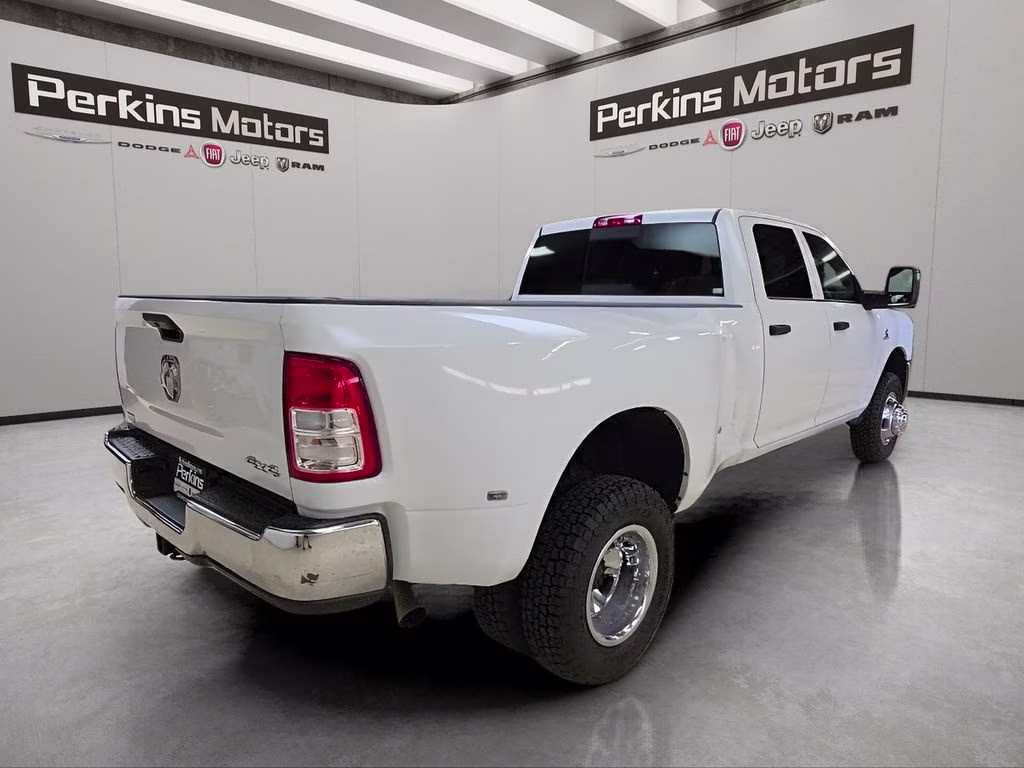 2024 Bright White Clearcoat Ram 3500 Tradesman 4X4 Truck