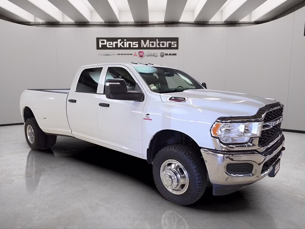 2024 Bright White Clearcoat Ram 3500 Tradesman 4X4 Truck