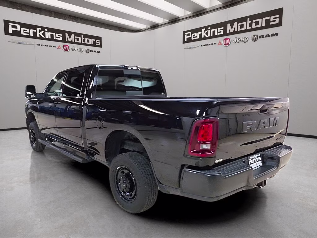 2025 Diamond Black Crystal Pearlcoat Ram 2500 Tradesman 4X4 Truck