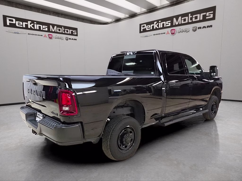 2025 Diamond Black Crystal Pearlcoat Ram 2500 Tradesman 4X4 Truck