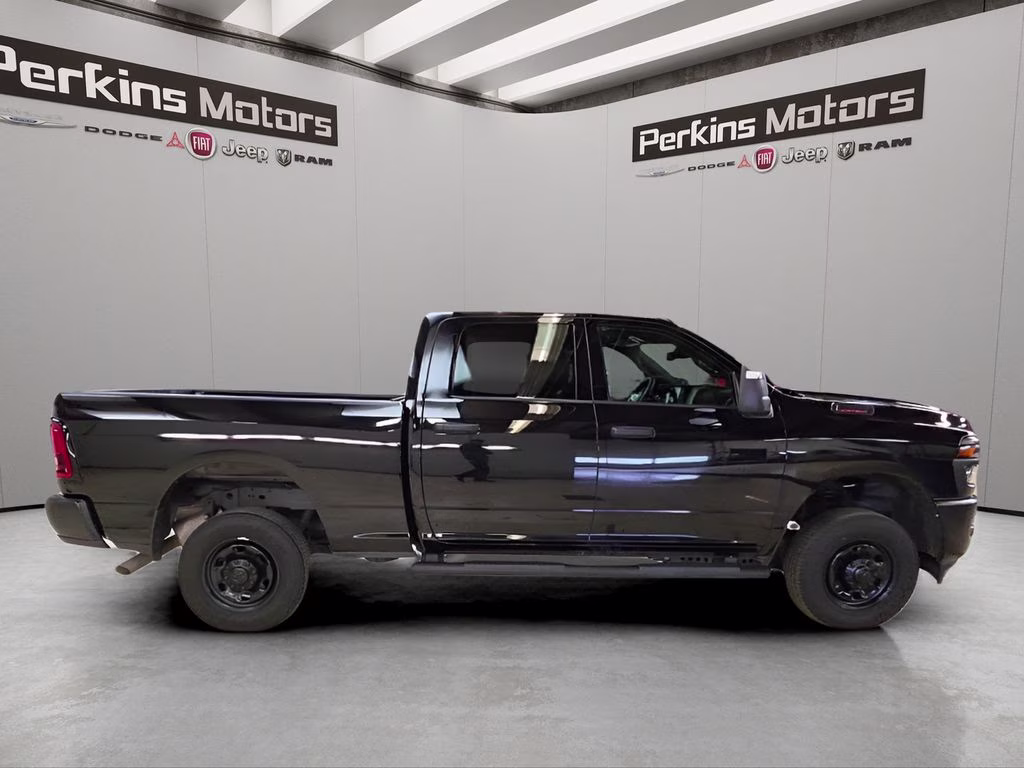 2025 Diamond Black Crystal Pearlcoat Ram 2500 Tradesman 4X4 Truck