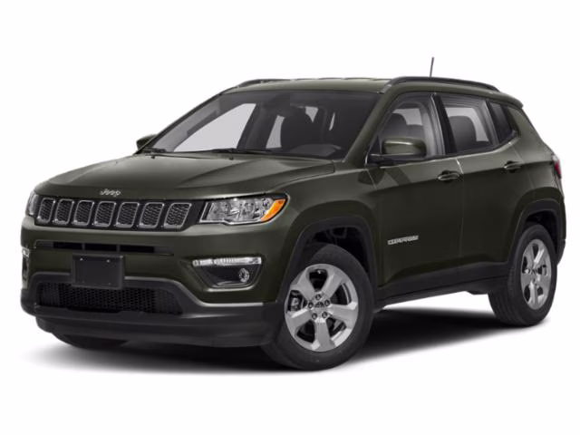 2018 Olive Green Pearlcoat Jeep Compass Sport FWD SUV