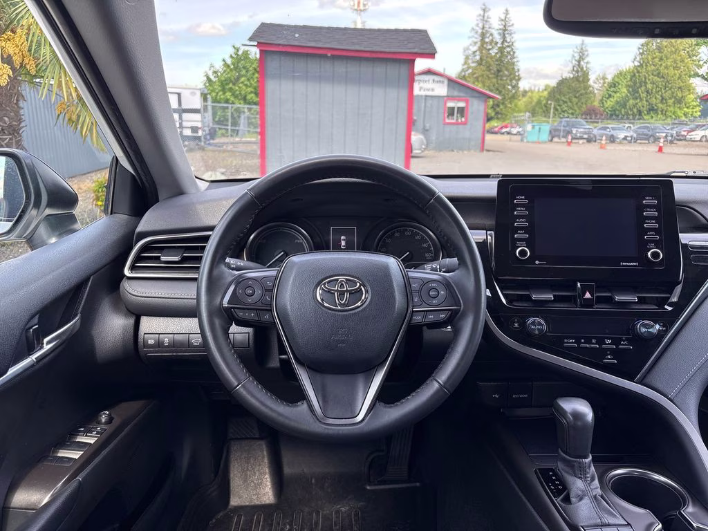 2023 Ice Toyota Camry Hybrid SE FWD Sedan